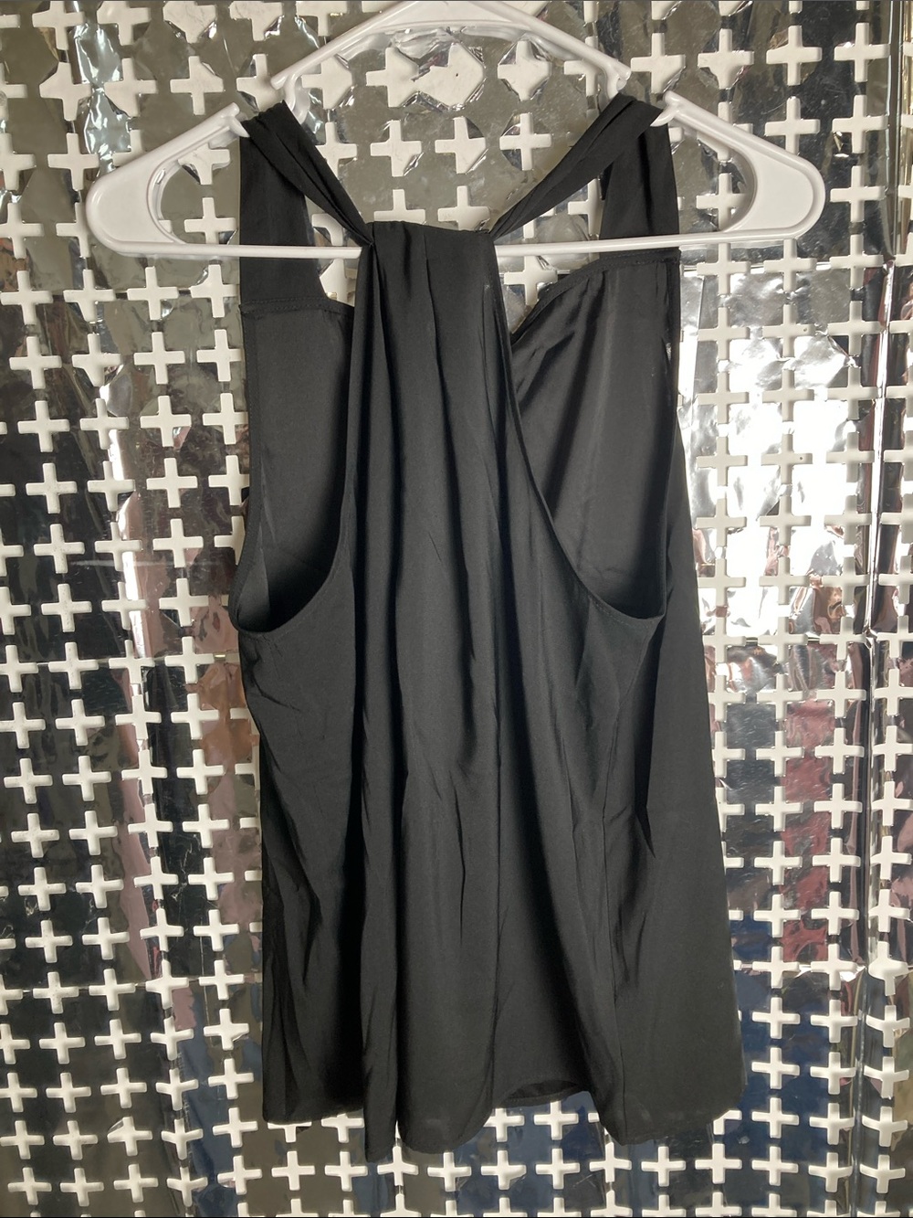 Express Black Racerback Tank Top